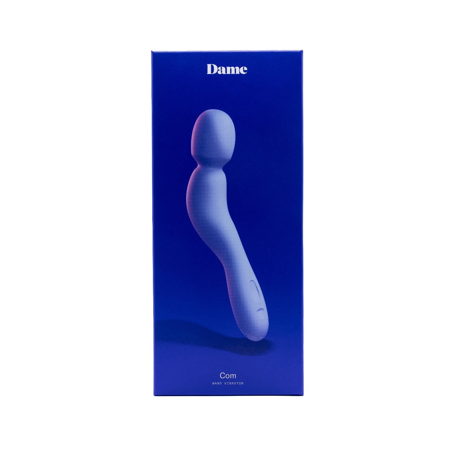 Dame Com Wand Vibrator Periwinkle, imported from the UK