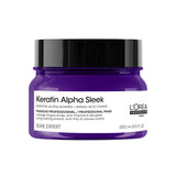 L'Oreal Keratin Alpha Sleek hair mask anti frizz 250ml - British product