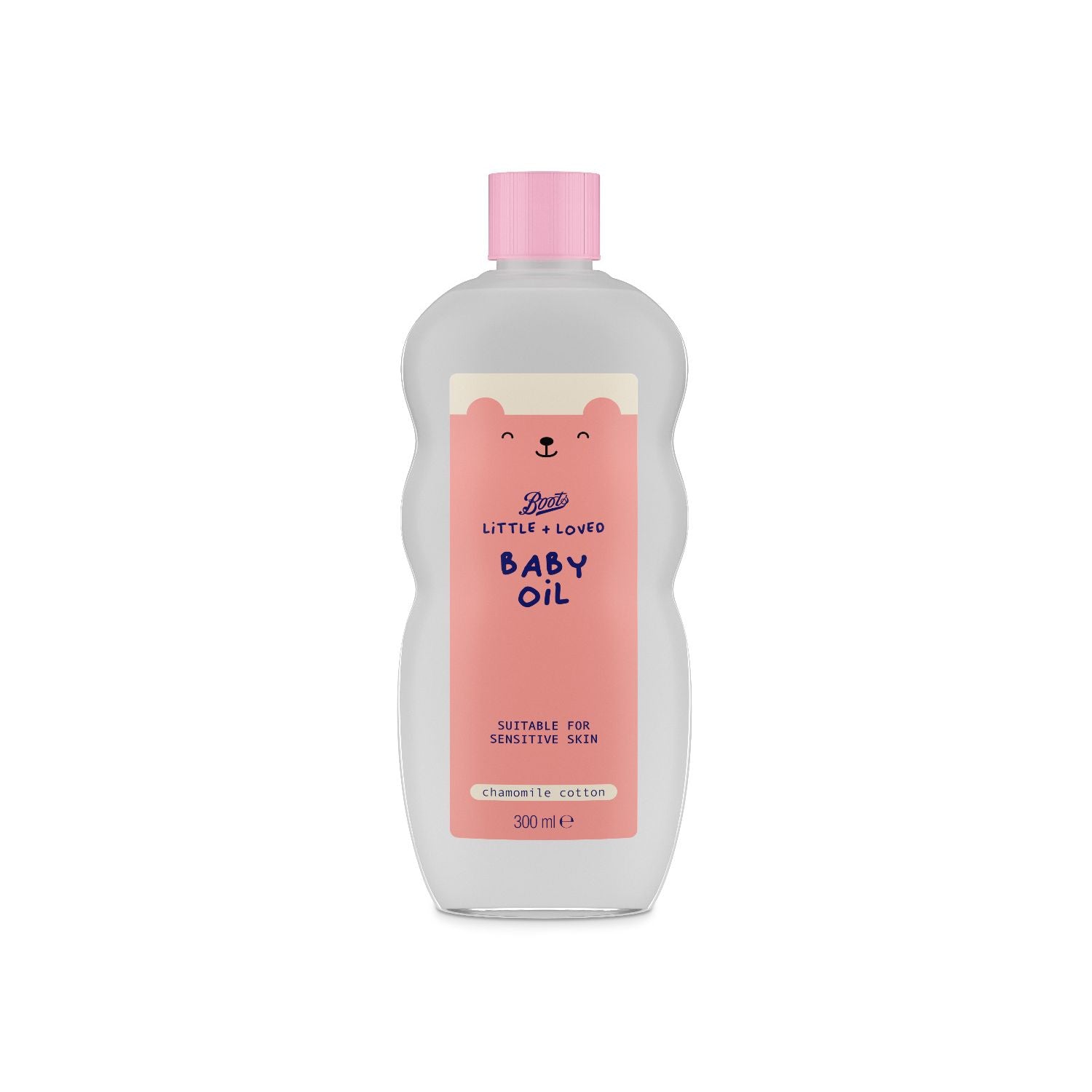 Boots Little+Loved baby oil 300ml, UK version
