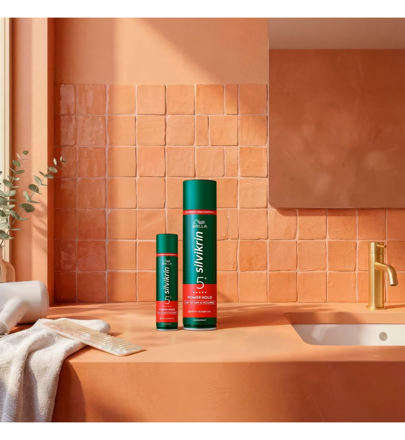 Wella Power Extreme Hold hairspray 75ml (British brand)