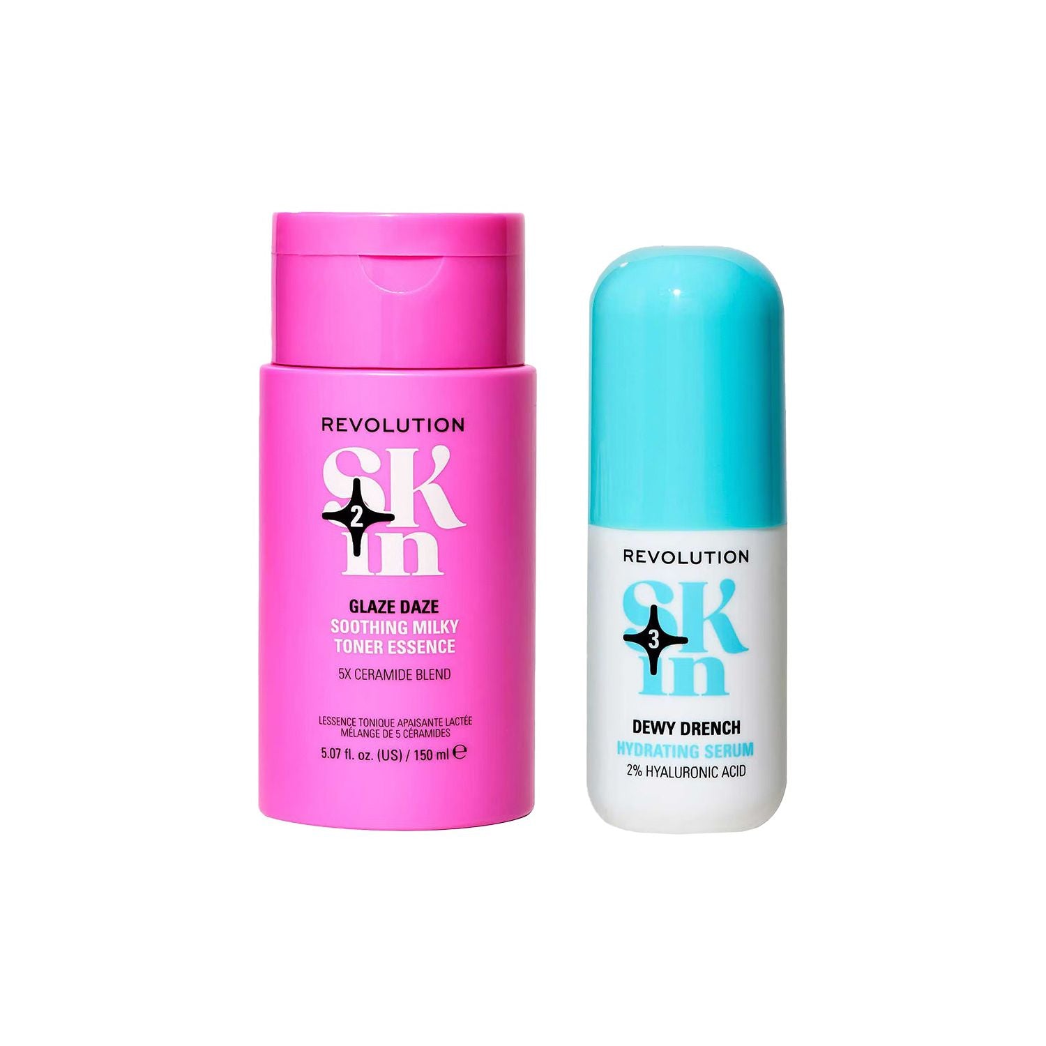 Revolution Skin Hydrate And Soothe Toner & Serum Duo