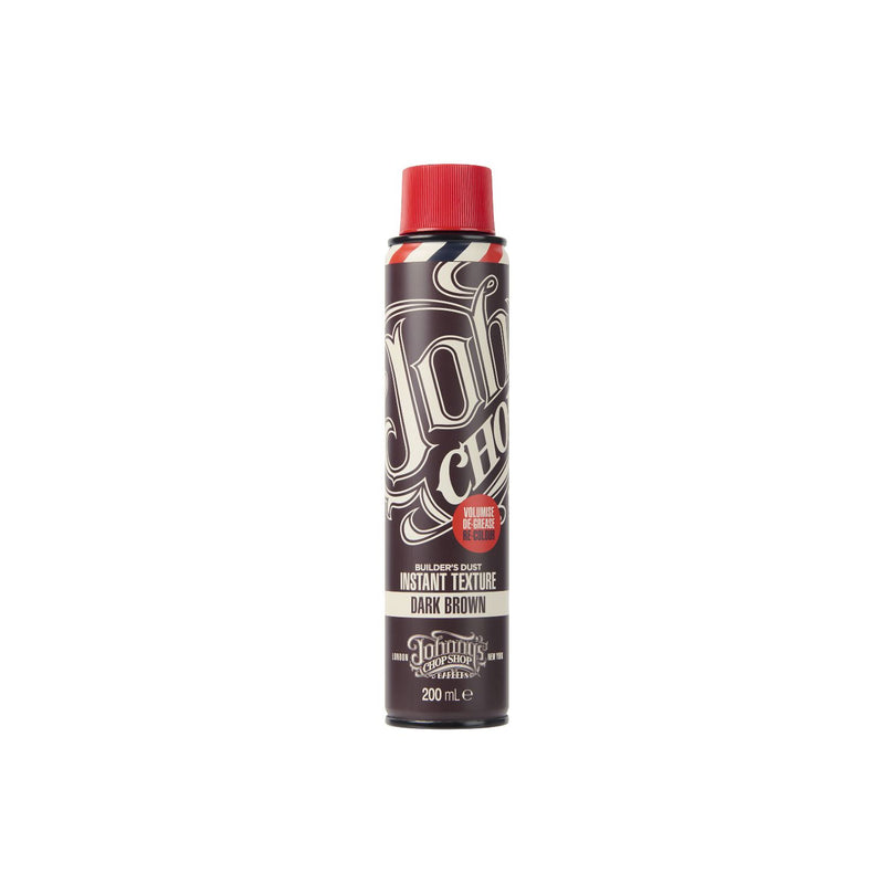 Johnny's Chop Shop dark brown texture spray 200ml, UK version