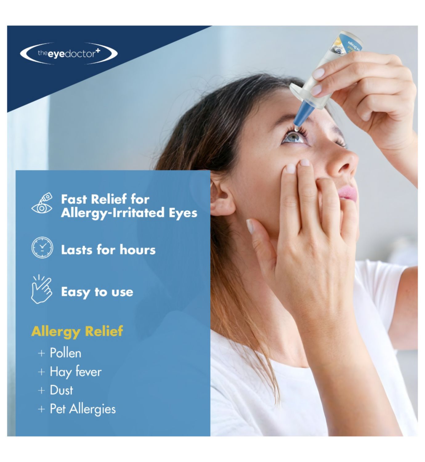 The Eye Doctor Allergy Drops 10ml (British brand)