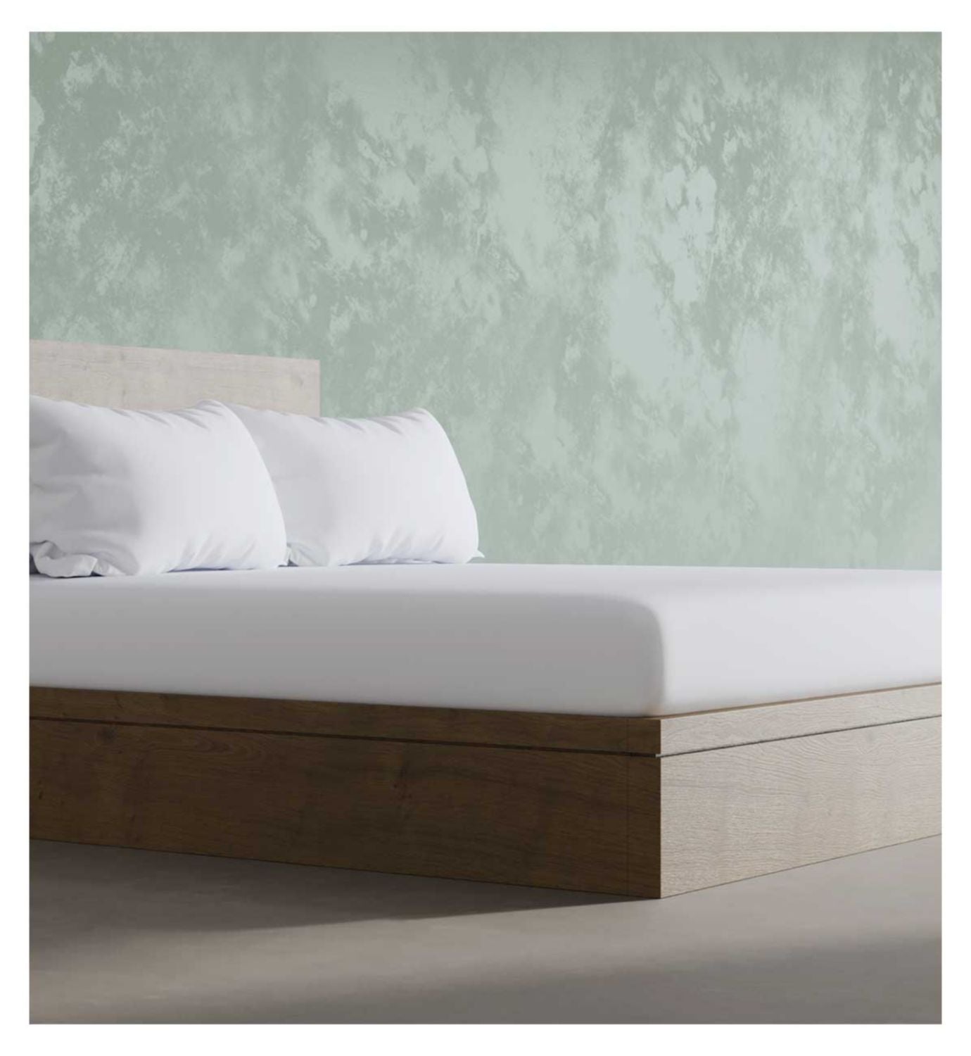 Panda bamboo bedding set pure white king, UK version