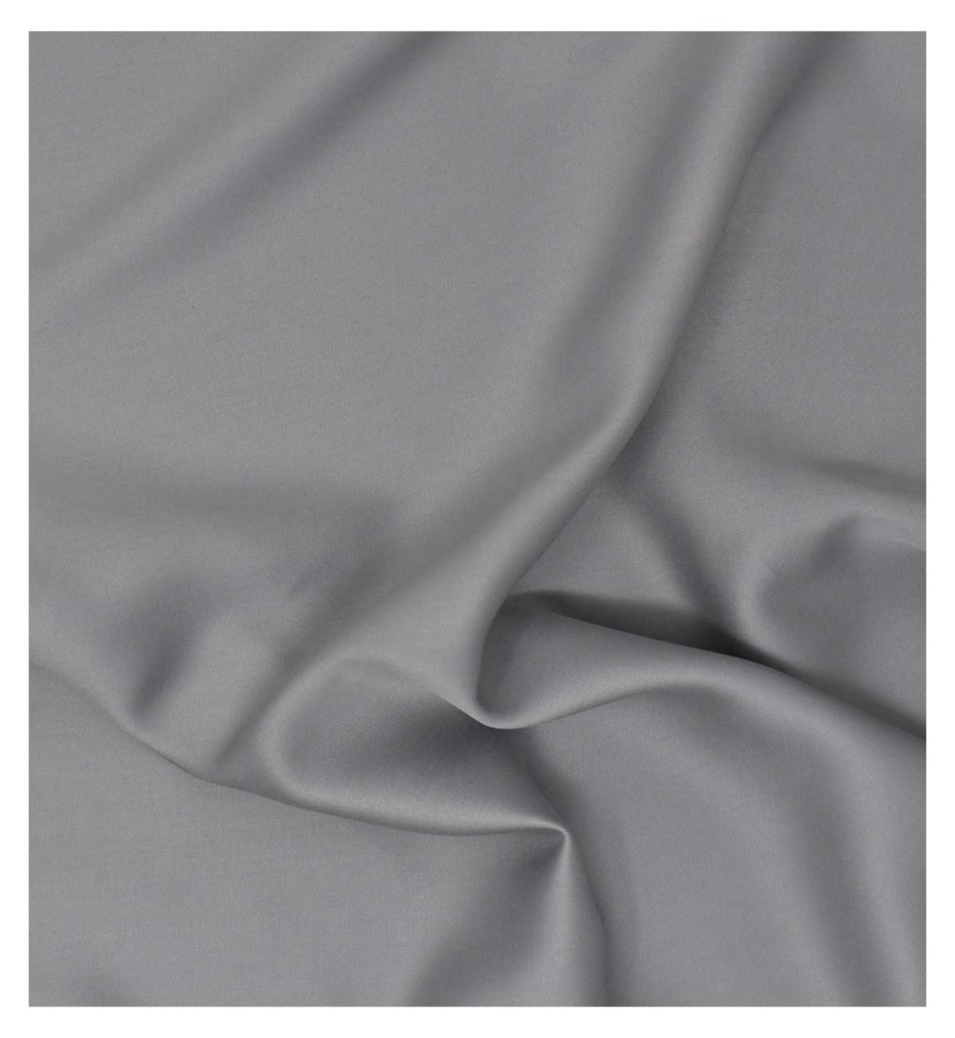 Panda bamboo duvet cover Quiet Grey double (British brand)