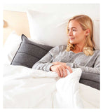 Panda duvet cover pure white king - British product