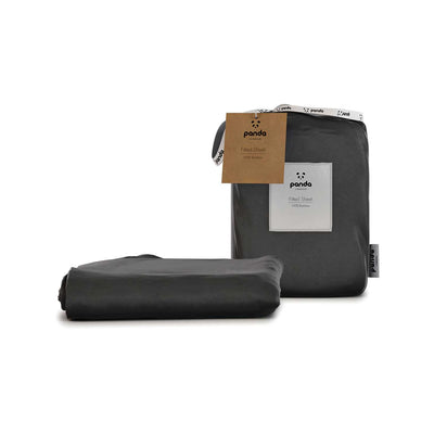 Boots Panda 100% Bamboo Fitted Sheet Urban Grey King- Buy online at McGrocer