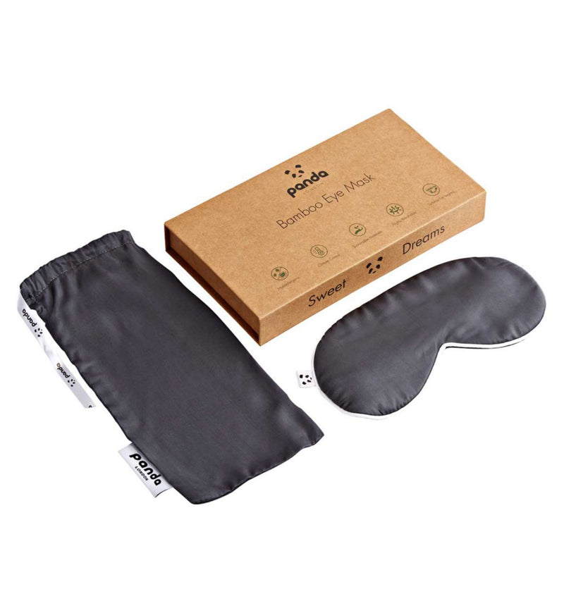 Panda Bamboo Eye Mask Urban Grey - British product