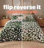 Silentnight coverless duvet set leaf print single 10.5 tog, UK version