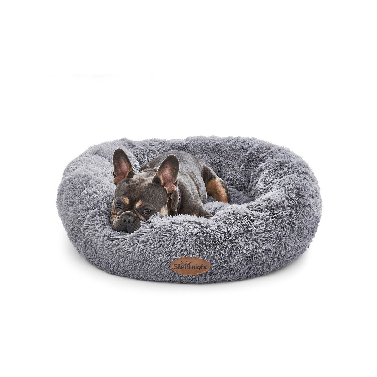Silentnight grey donut pet bed extra small, UK version