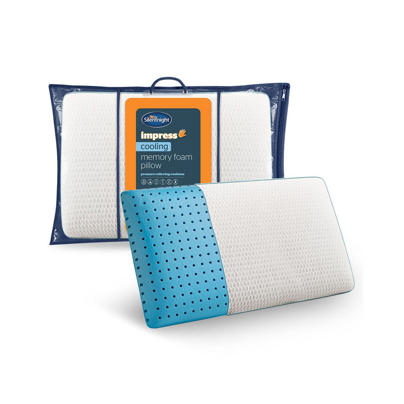 Silentnight memory foam cooling pillow - British product
