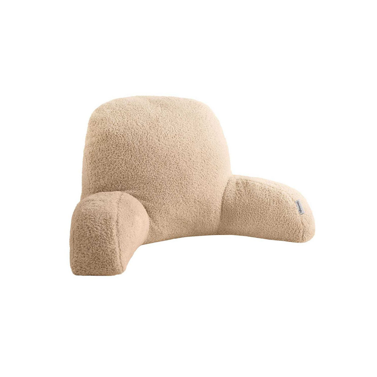 Silentnight USB heated cuddle cushion Natural teddy boucle (British brand)
