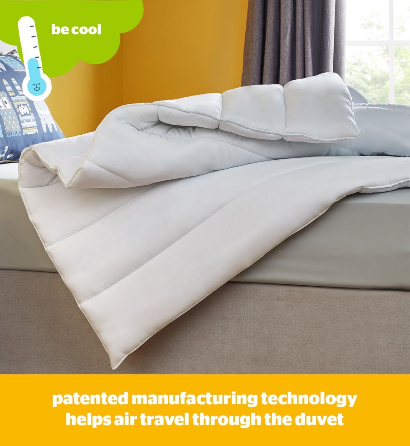 Silentnight Healthy Growth Calming duvet single 10.5 tog (British brand)