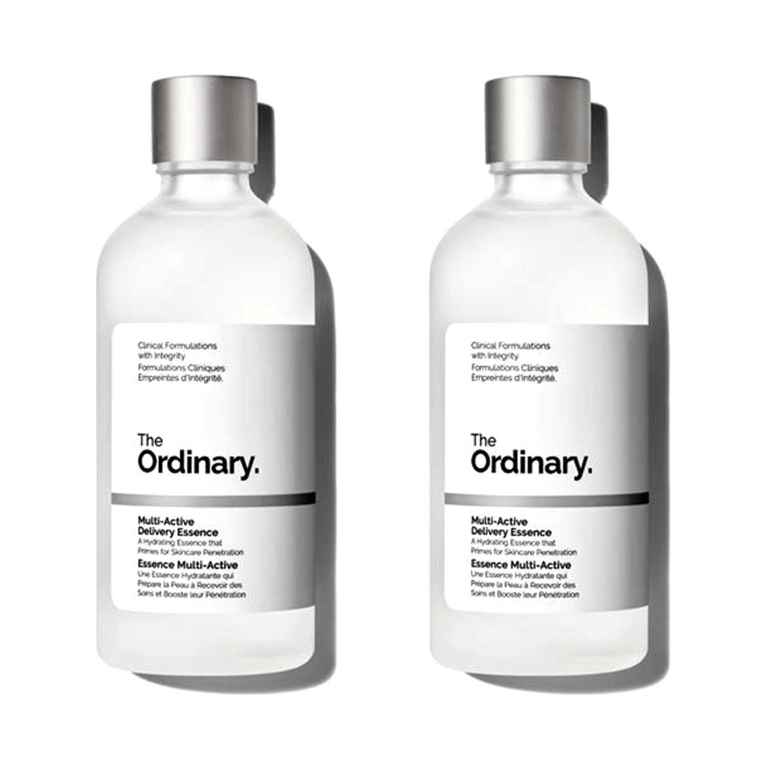 The Ordinary Multi-Active Essence Duo 2x100ml, imported from the UK