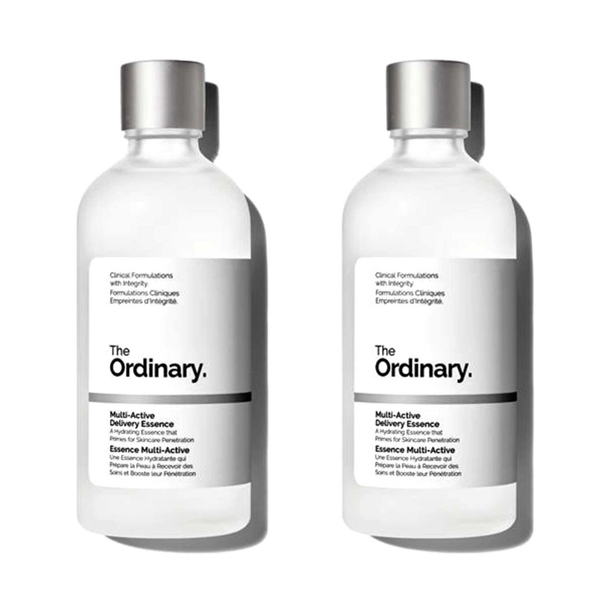 The Ordinary Multi-Active Essence Duo 2x100ml, imported from the UK