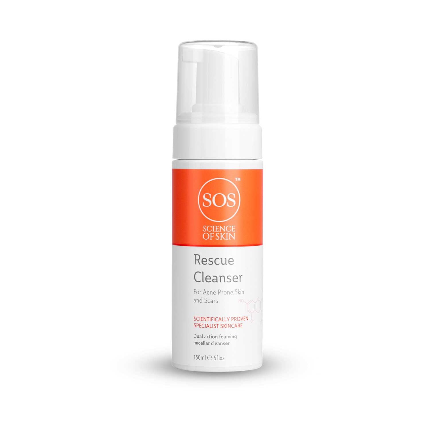 Science of Skin Rescue Cleanser 150ml, UK version
