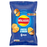 Walkers Cheese & Onion Multipack Crisps   6 per pack GOODS M&S   