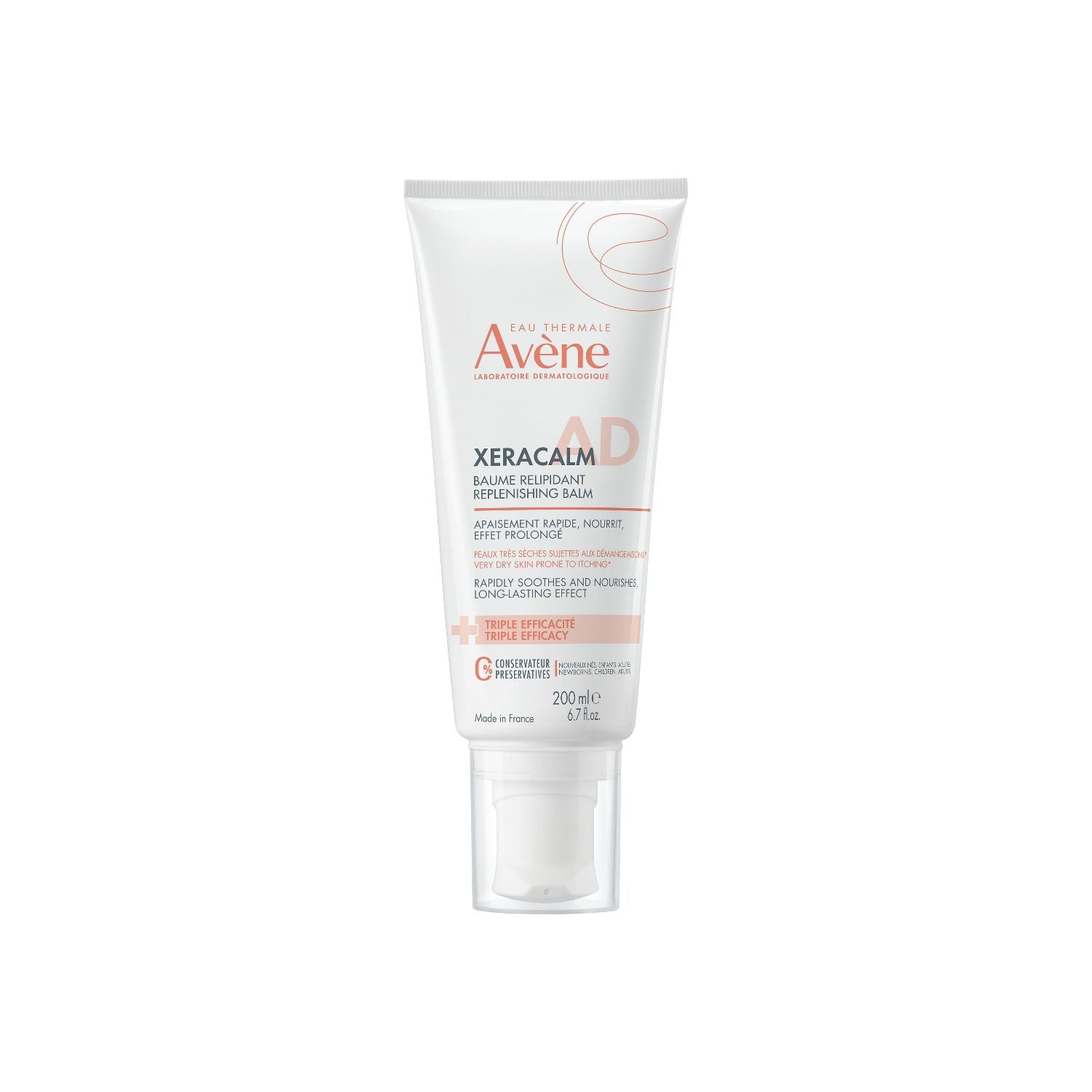 Avène XeraCalm A.D. Lipid-Replenishing Balm 200ml, UK version