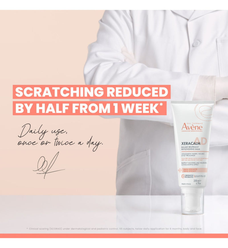 Avène XeraCalm A.D. Lipid-Replenishing Balm 200ml, UK version