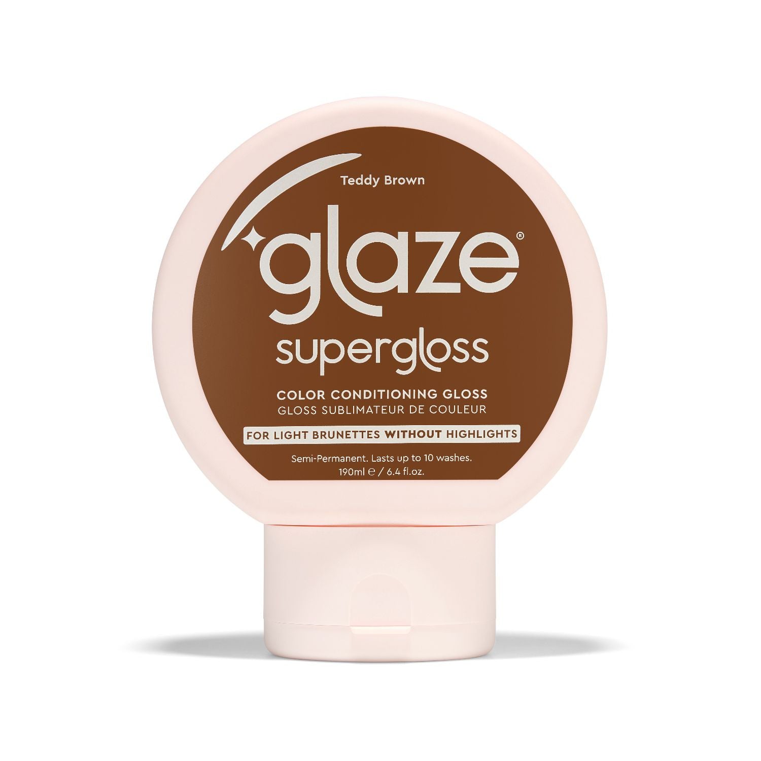 Glaze Supergloss Teddy Brown hair gloss 190ml, UK version
