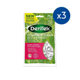 DenTek floss picks 75 count bundle, imported from the UK
