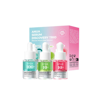 Boots Anua Serum Discovery Trio - PDRN, Azelaic Acid & TXA 10ml (3 Pack)- Buy online at McGrocer
