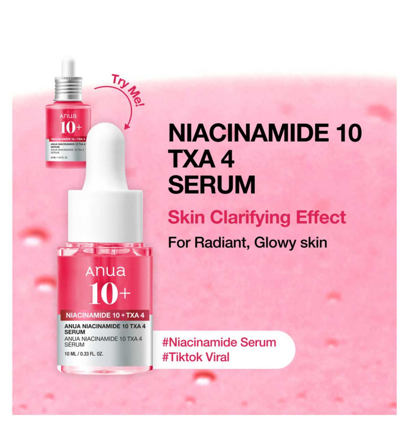 Anua serum discovery trio 10ml 3s, imported from the UK
