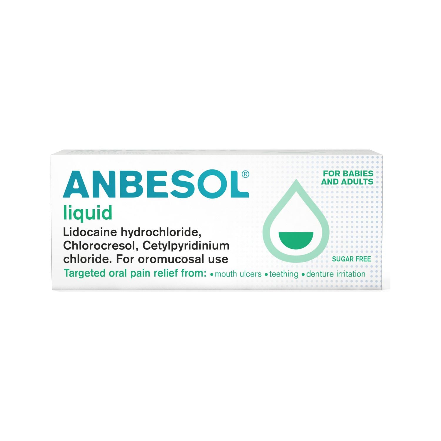 Anbesol liquid oral anaesthetic 10ml (British brand)