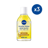 NIVEA Glow Serum micellar water 400ml, UK version