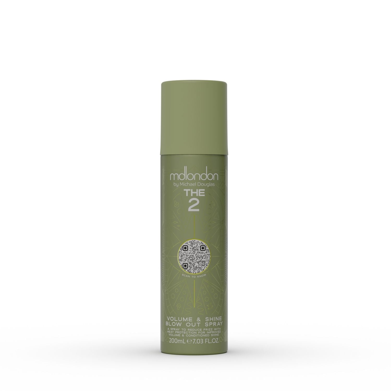 mdlondon volume and shine blow out hairspray 200ml, UK version