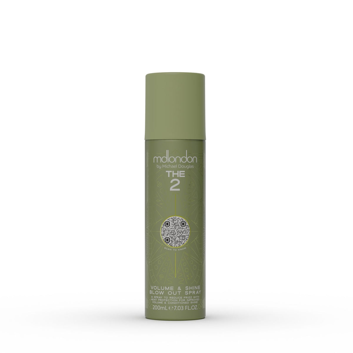 mdlondon volume and shine blow out hairspray 200ml, UK version