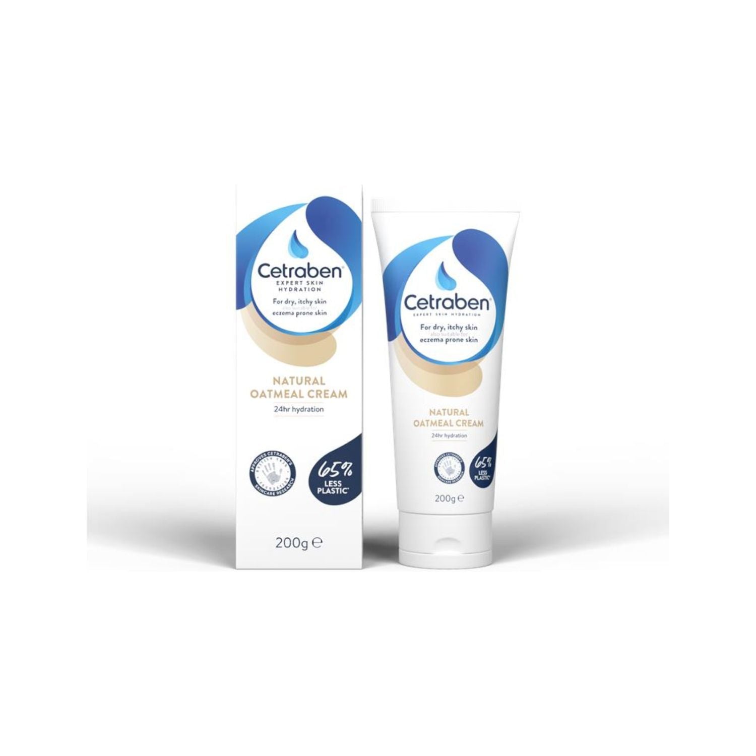 Cetraben natural oatmeal cream 200g (British brand)