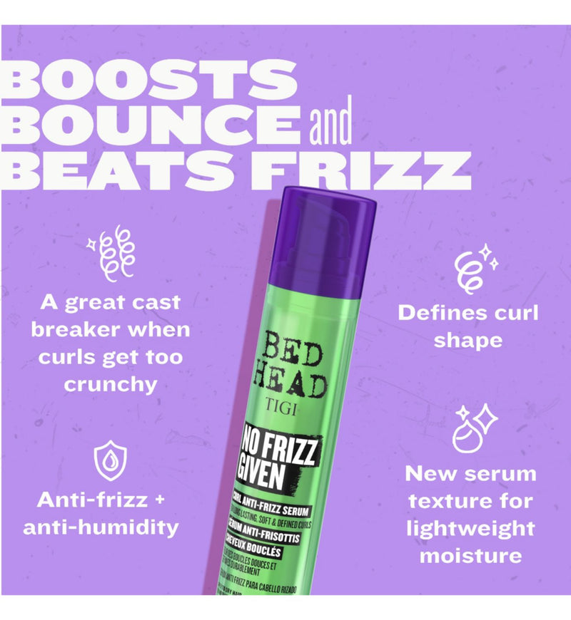 Bed Head No Frizz Given Hair Serum 50ml, UK version