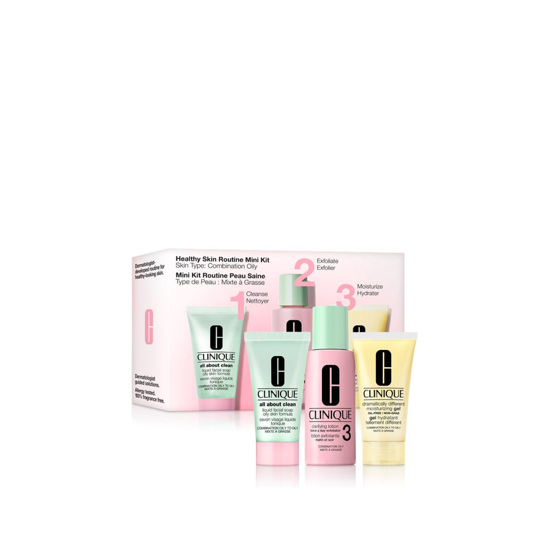 Clinique 3-Step Oil Control skincare gift set travel size - British product