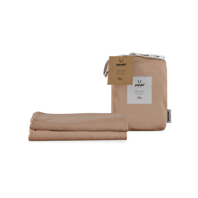 Boots Panda Kids Bamboo Cot Bed Fitted Sheet Vintage Pink 2 Pack- Buy online at McGrocer
