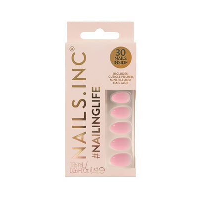 Boots Nails.INC Totally Taylor Pink Solid Press-On Nails- Buy online at McGrocer