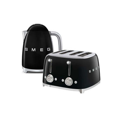 Boots Smeg Kettle and 4-Slice Toaster Set in Black- Buy online at McGrocer