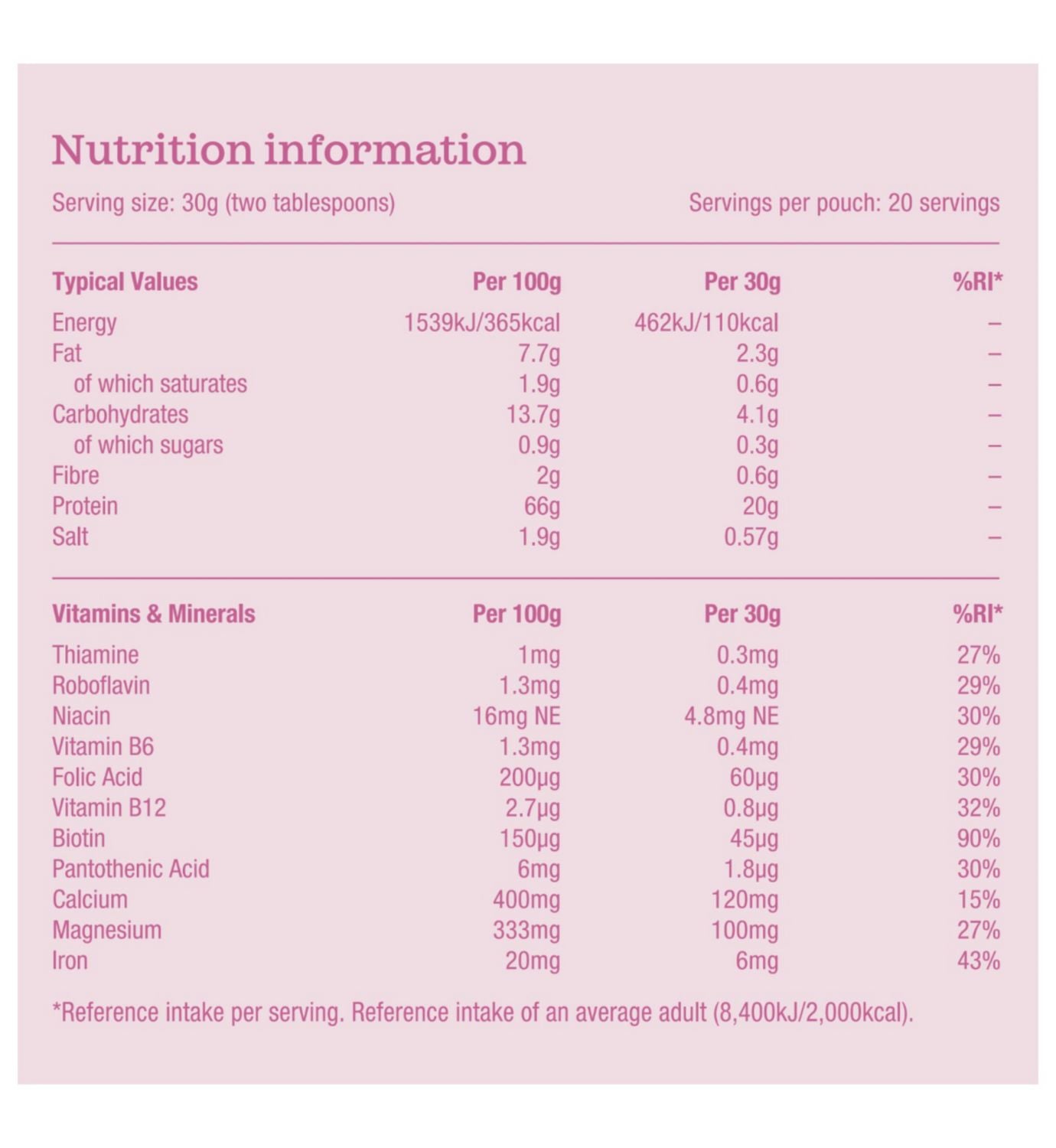 Free Soul vegan protein powder chocolate 5 sachets 30g - British product