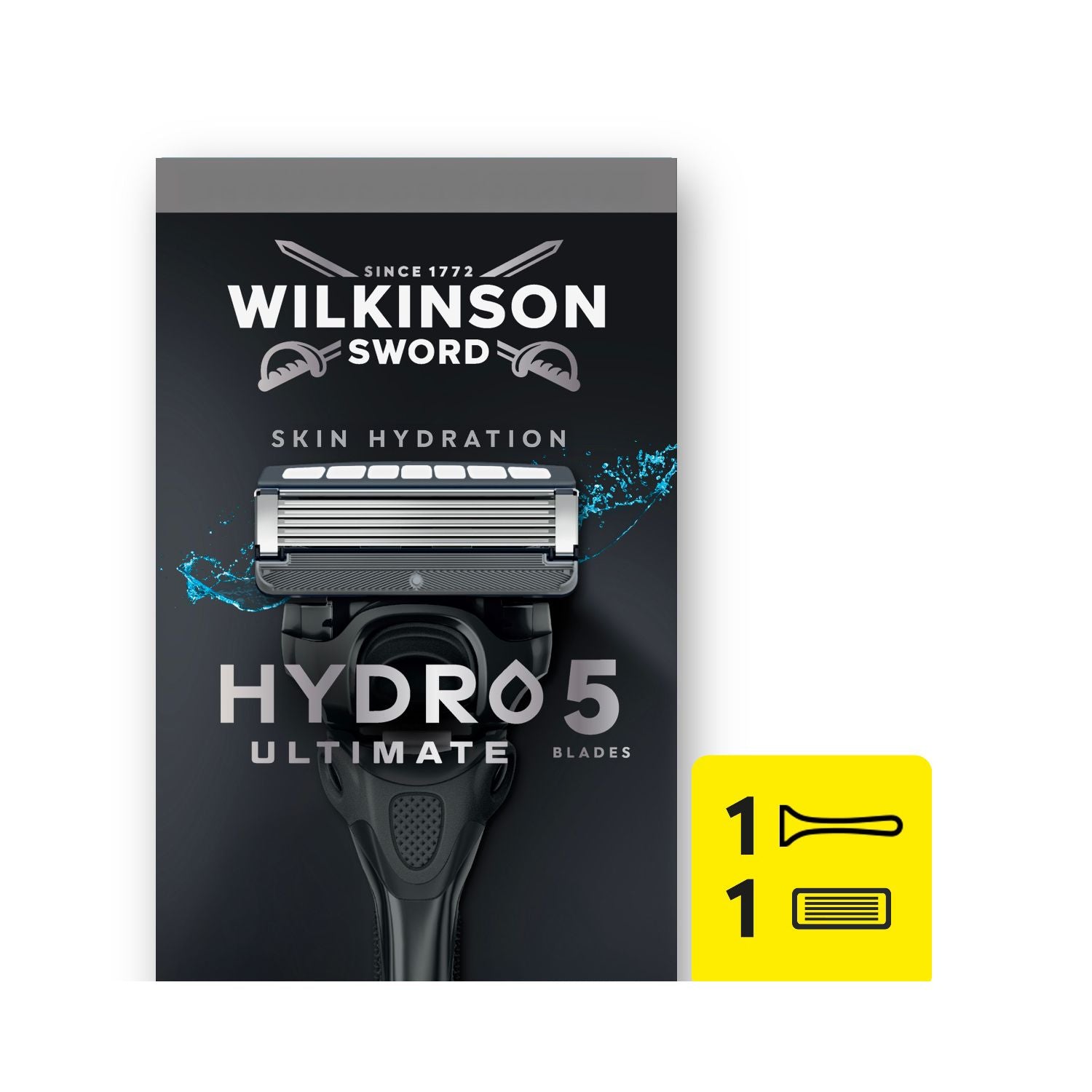 Wilkinson Sword Hydro 5 Ultimate razor pack - British product