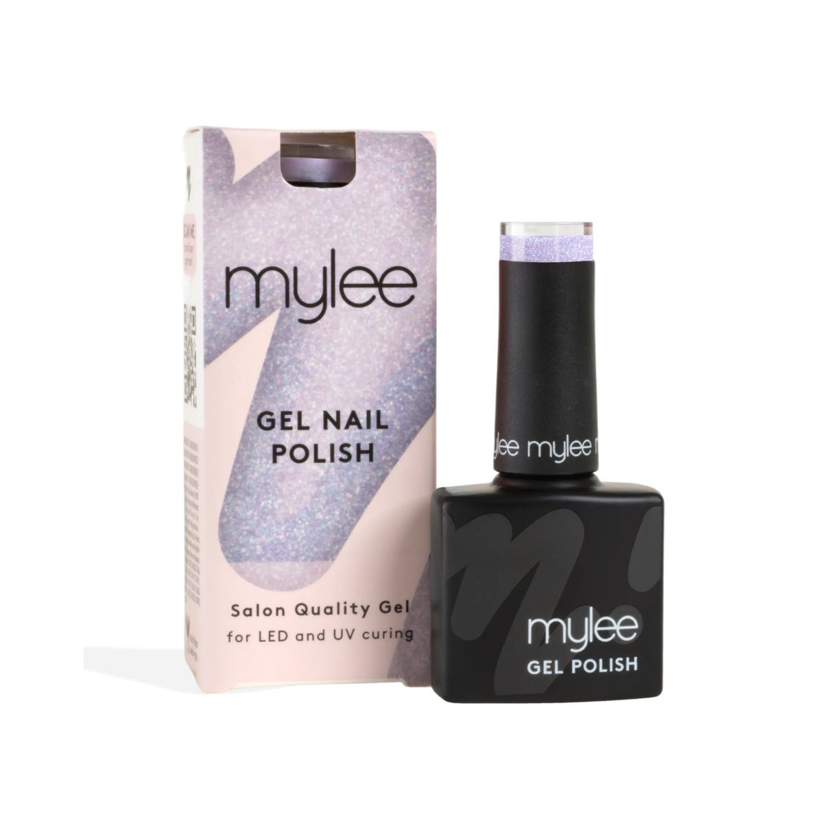 Mylee gel nail polish Violet Creams 8ml (British brand)