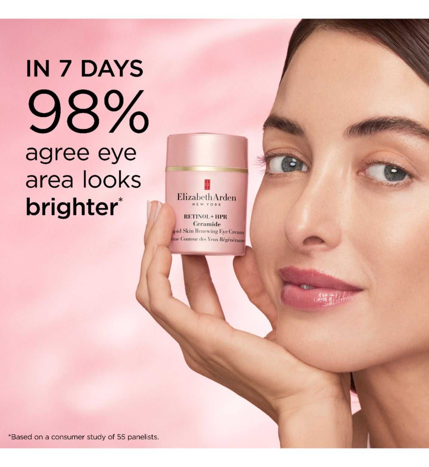 Elizabeth Arden Retinol and HPR Ceramide eye cream 15ml, imported from the UK
