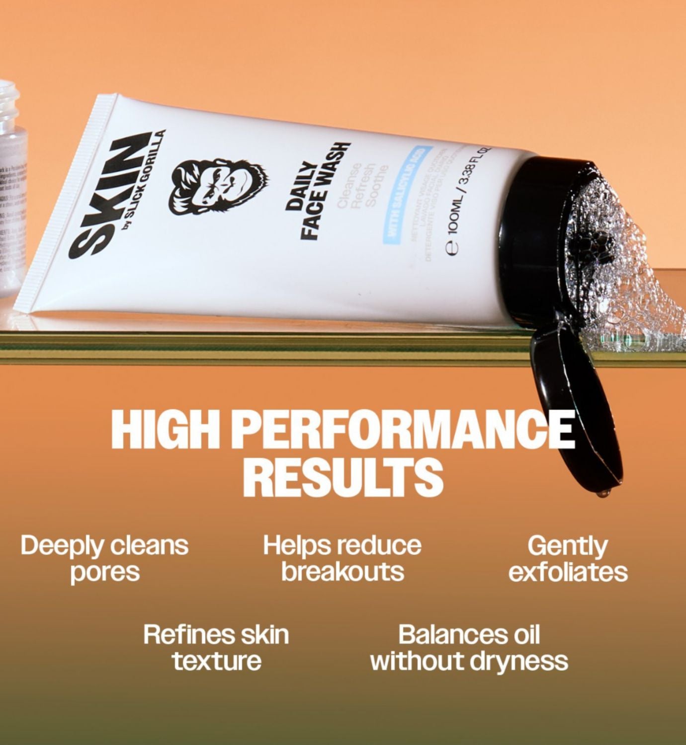 Slick Gorilla daily face wash 100ml - British product
