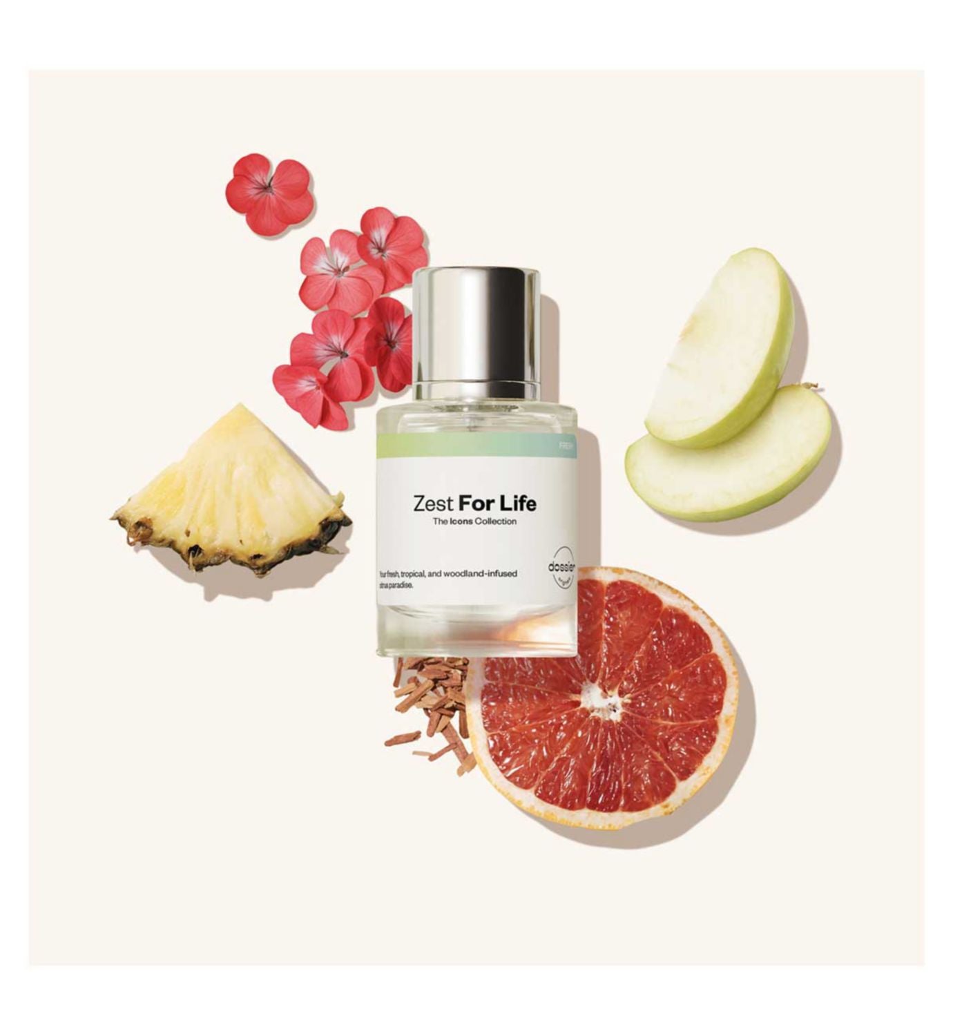 Dossier Zest For Life Eau de Parfume 50ml - British product