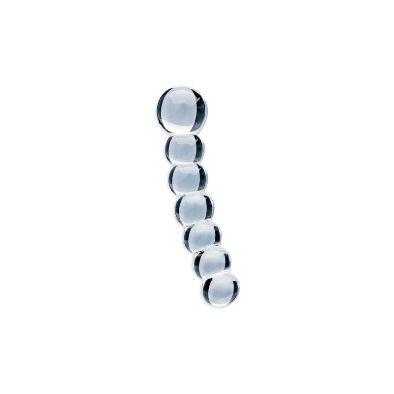 Clarity Celestial Orb double-ended glass dildo 5.4 inches - British product