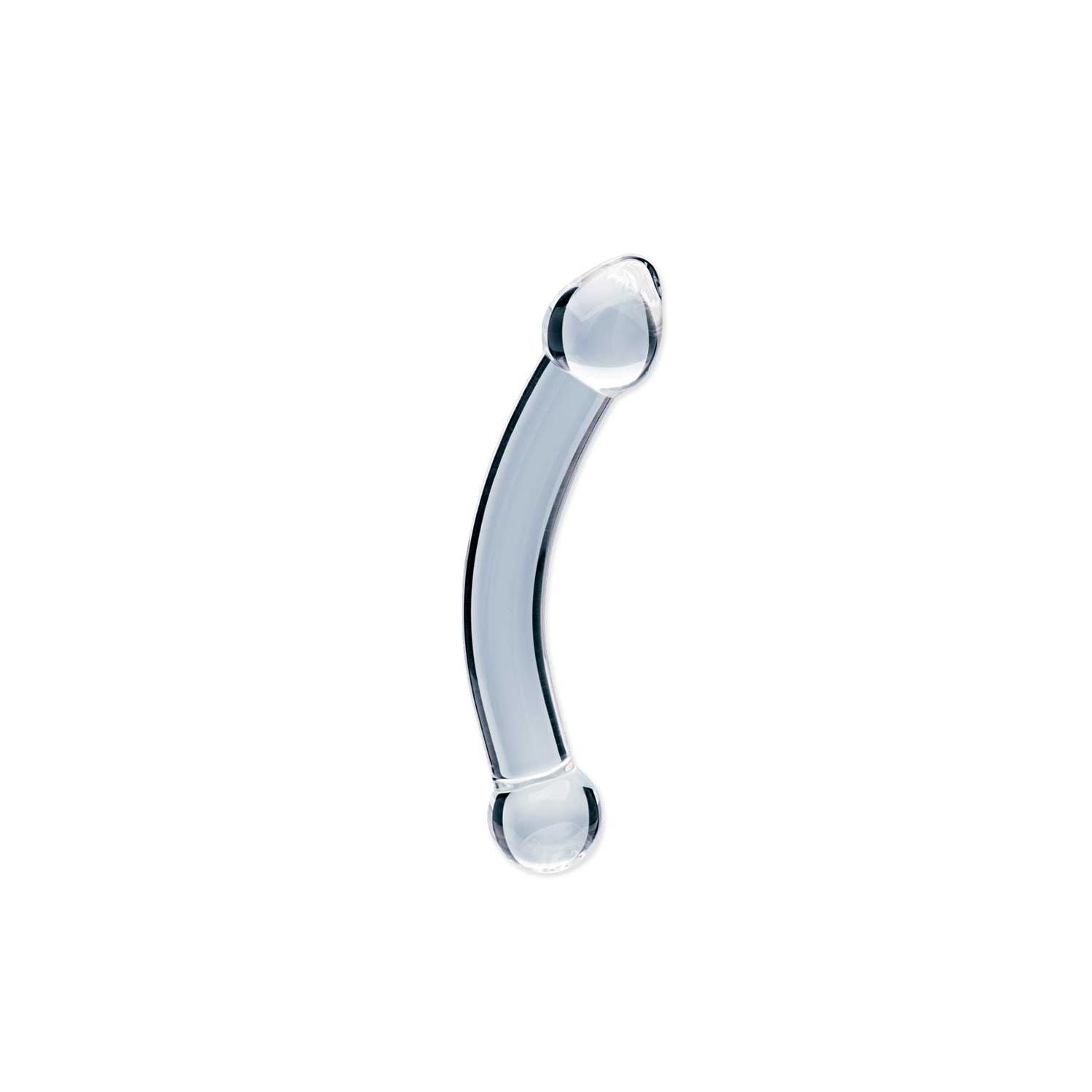 Clarity Celestial Purity glass dildo 6.6 inch, UK version