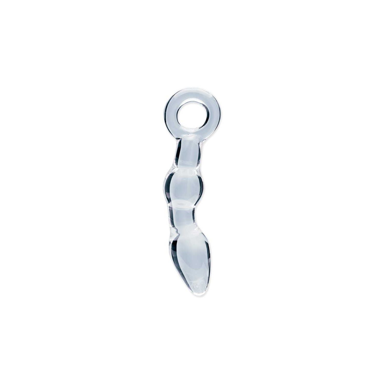 Clarity Utopian Mystique glass anal toy, UK version