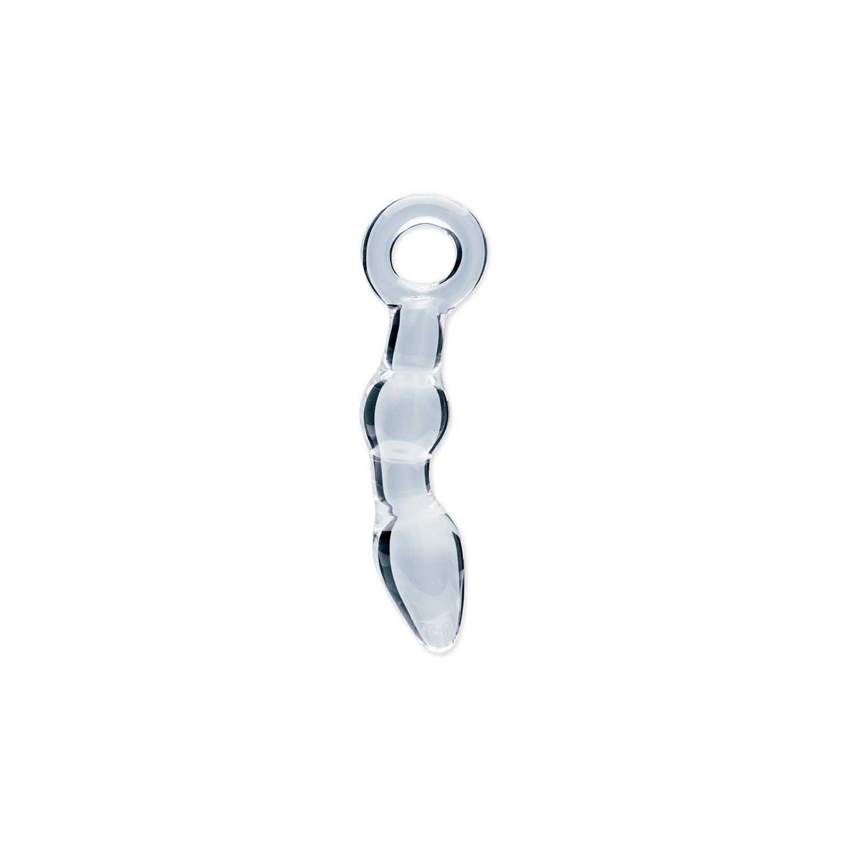 Clarity Utopian Mystique glass anal toy, UK version