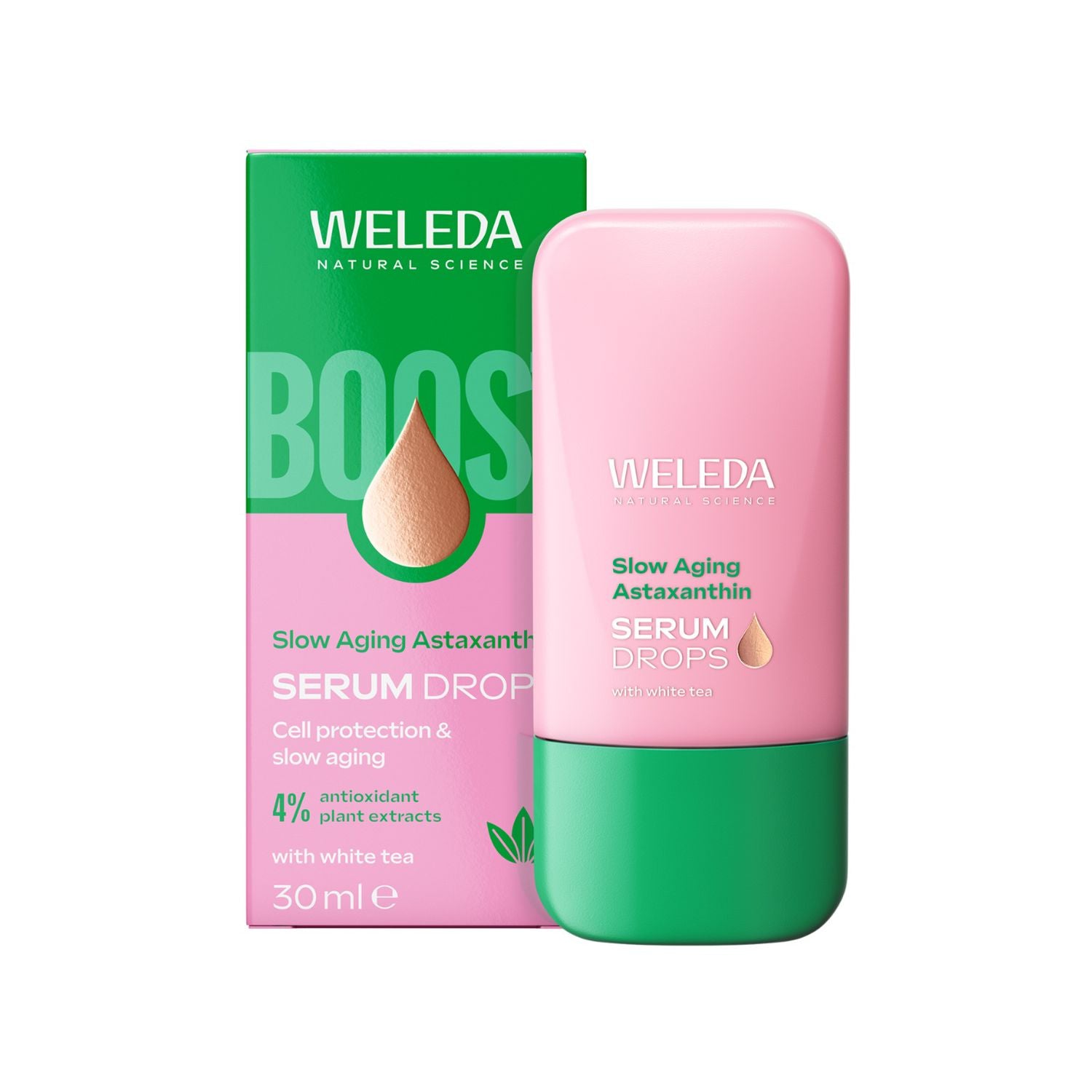 Weleda slow aging face serum drops 30ml (British brand)