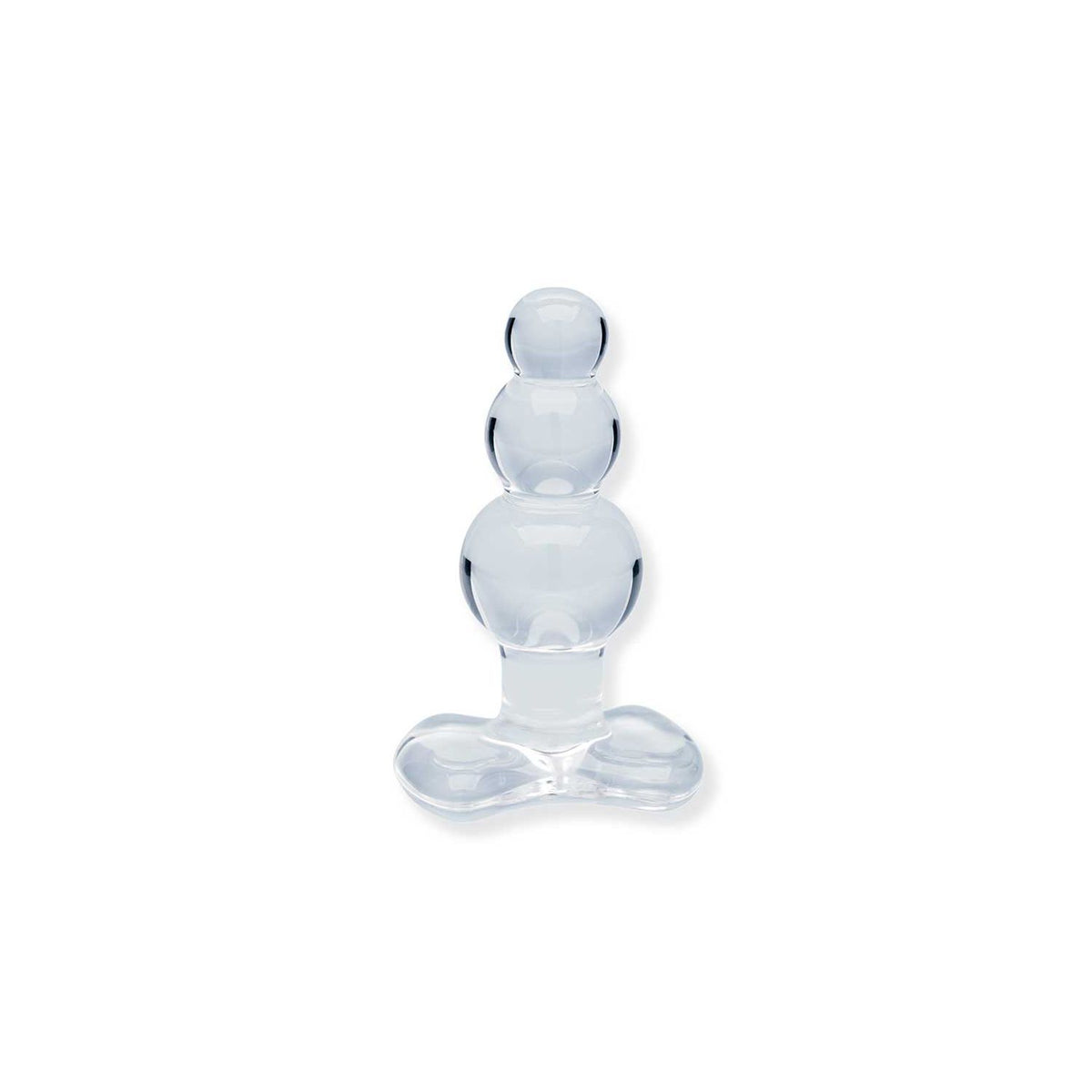 Clarity glass anal beads Utopian Reverie 3.6 inches - British product