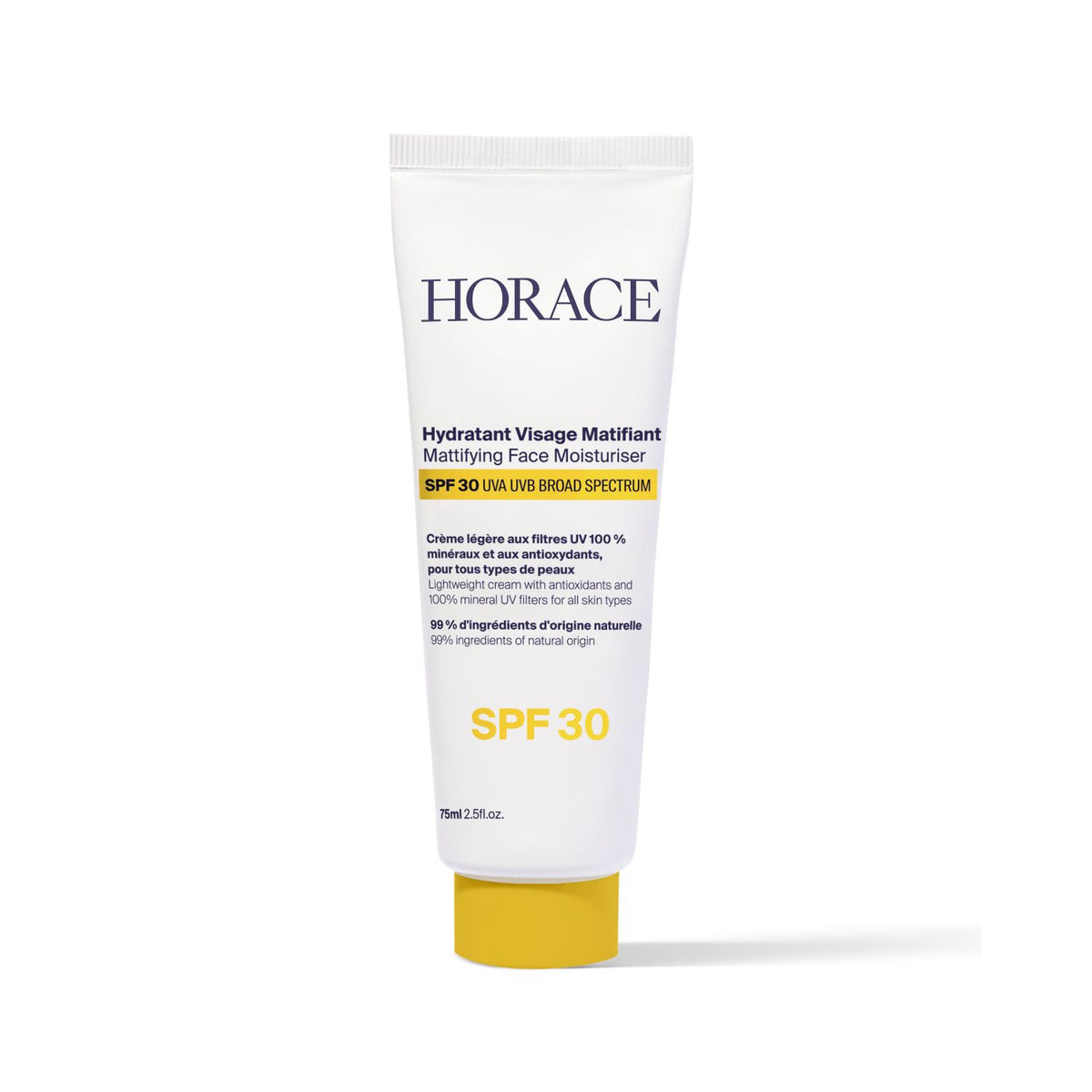 Horace Mattifying SPF30 moisturizer 75ml (British brand)